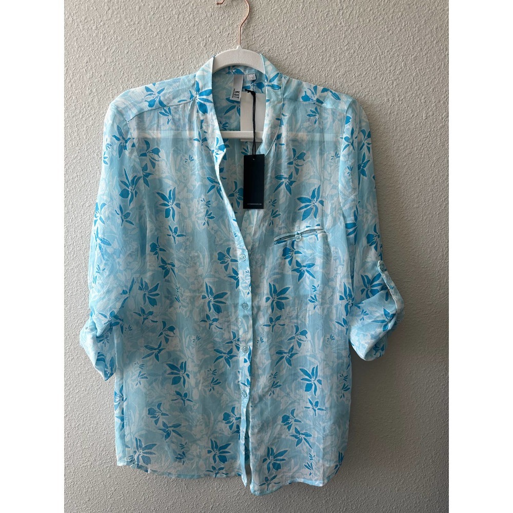 KUT JASMINE TOP IN NICCOLO-LT BLUE - Picture 3 of 15
